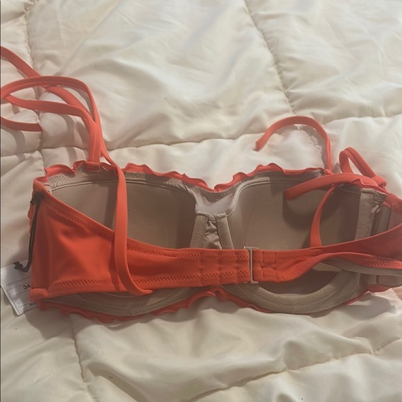 Shade & Shore Orange Bikini with Braided Straps - Picture 4 of 6